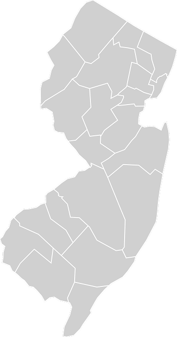 New Jersey map